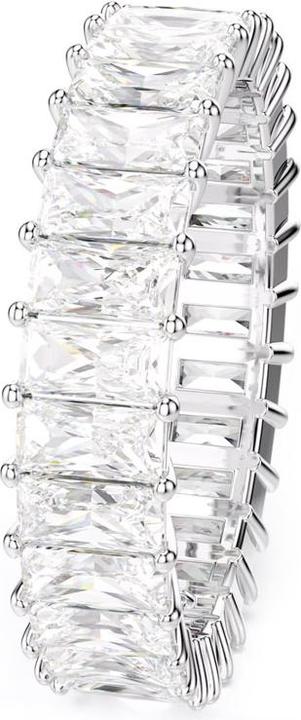 Produktbild Swarovski Matrix Ring Baguette Schliff Weiss (60)