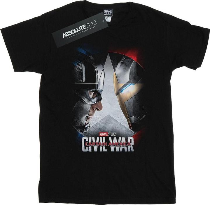 Produktbild Marvel Captain America Civil War Poster TShirt (XXL)