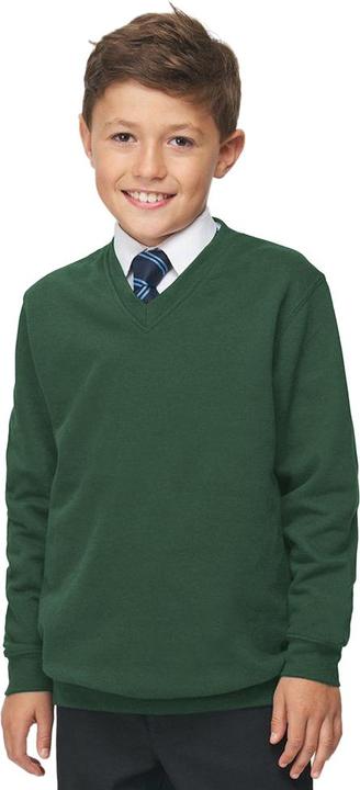 Produktbild Awdis Academy Junior Schul Sweatshirt mit VAusschnitt (2 StückPackung) (152)