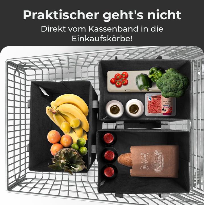 Produktbild Achilles 3er Set Einkaufskorb (27 l)