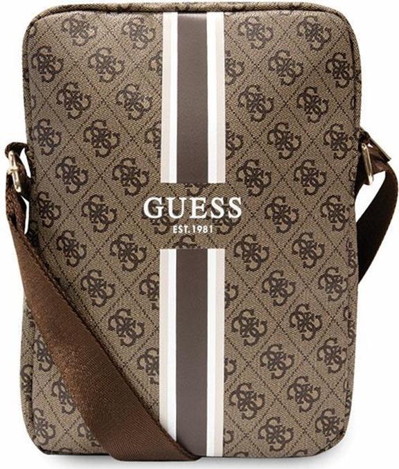 Produktbild Guess PU 4G Printed Stripes Wallet Universal 10 Zoll - brown (Universal)