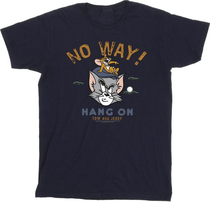 Actual product image Tom & Jerry Boys Hang On Golf T-Shirt (116)