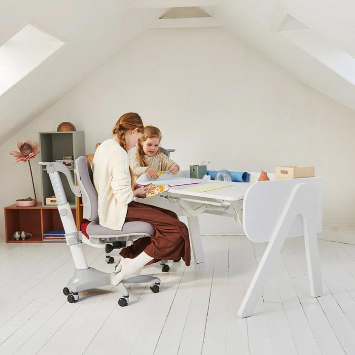 Actual product image Flexa Woody desk with tilt function White