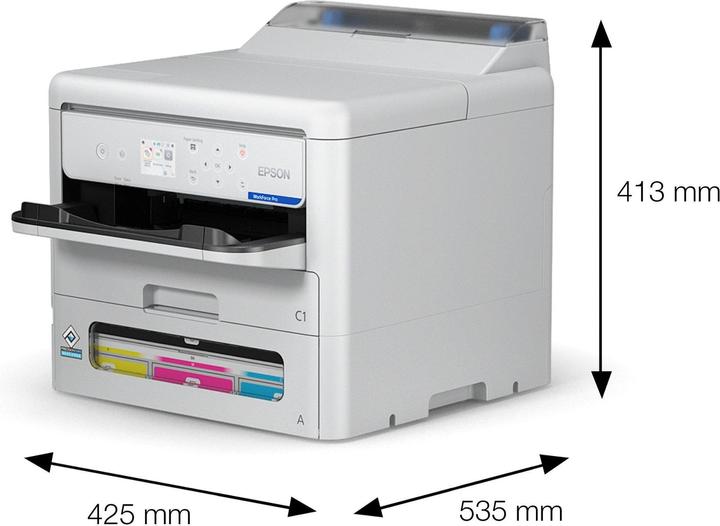 Produktbild Epson WorkForce Pro EP-C800RDW Inkjet Multifunction Printer 25ppm (Tintenpatrone, Farbe)