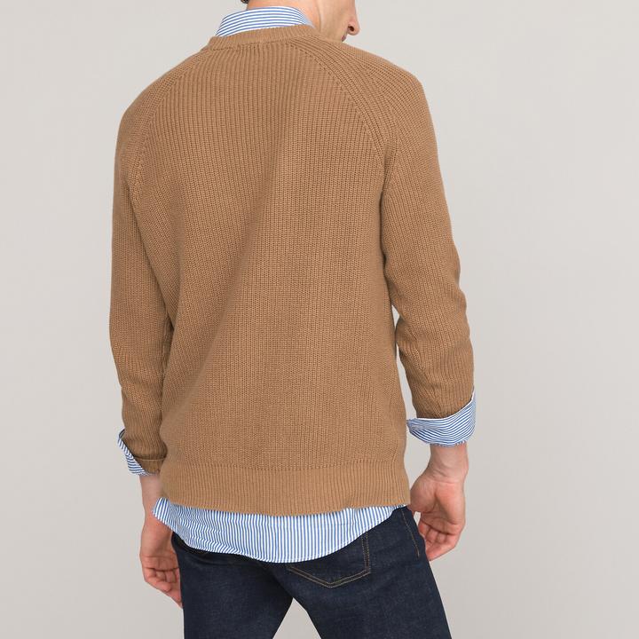 Produktbild La Redoute Collections Rippstrick-Pullover Signature (L)