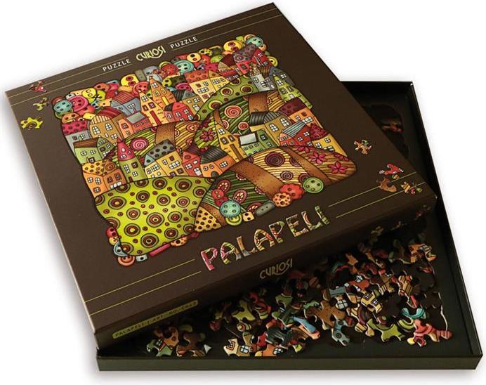 Curiosi Puzzle Palapeli Mountain Village (210 pieces)