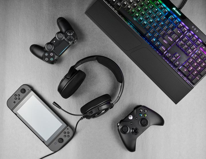 Produktbild Corsair HS35 Carbon Black Stereo-PC (Kabelgebunden)