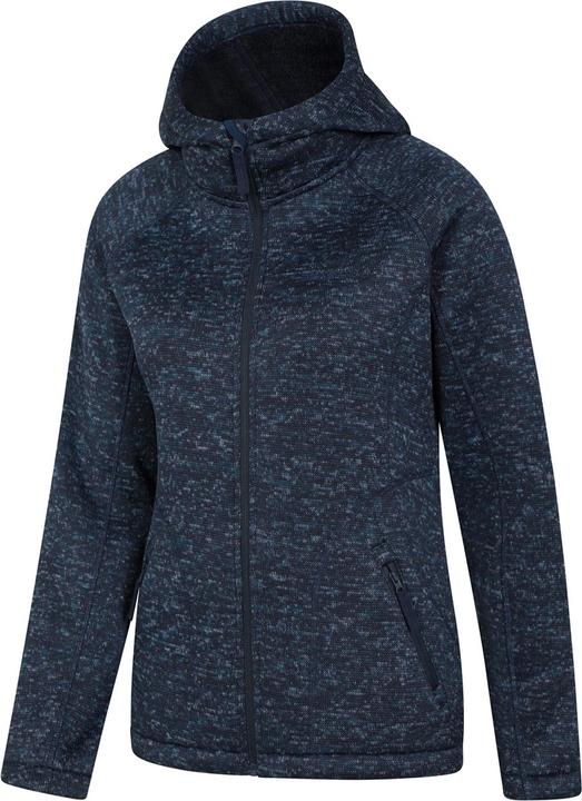 Immagine prodotto Mountain Warehouse Nevis Felpa con Cappuccio e Zip Intera Cerniera su intera lunghezza Donna (46 D)