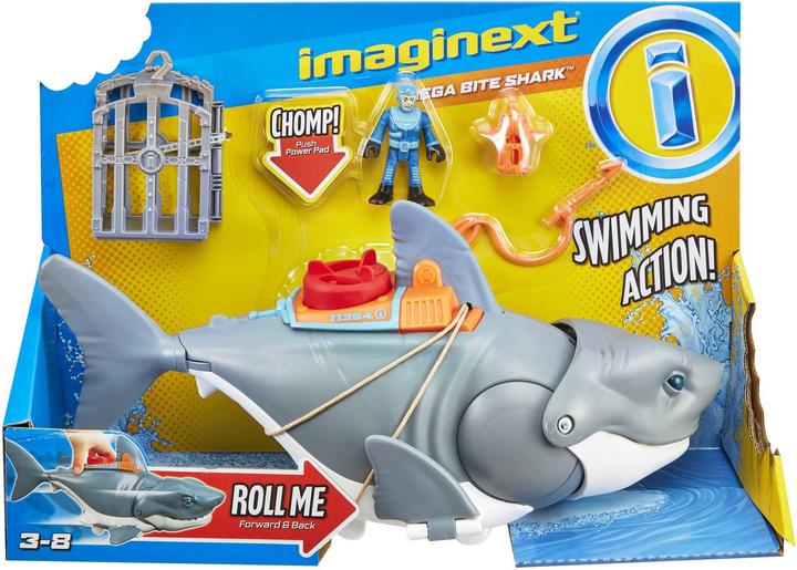 Actual product image Mattel Sharks Hungry Shark
