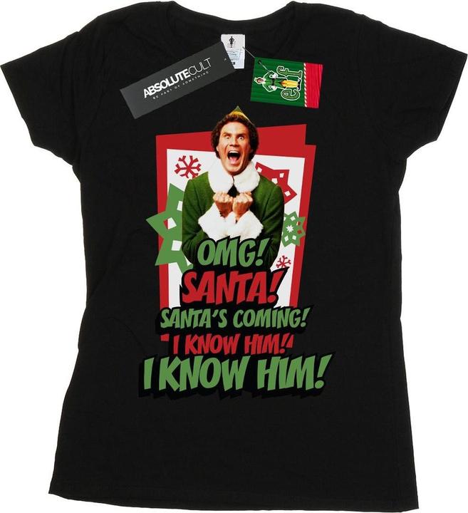 Elf OMG Santa TShirt (XXL)