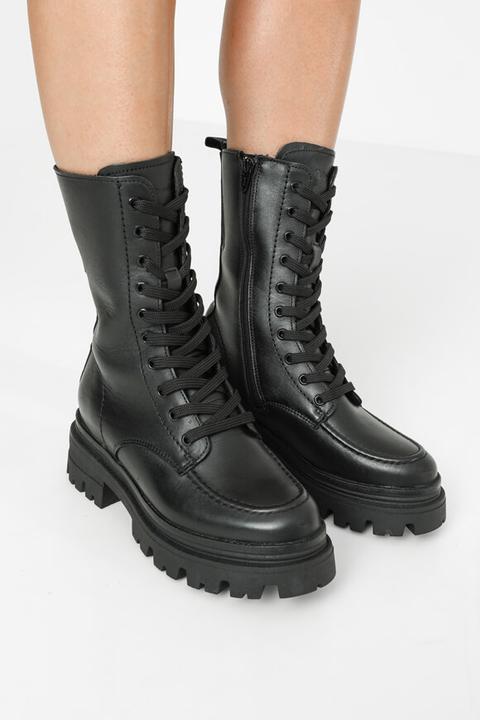 Produktbild Tamaris Plateau Lederstiefelette (37)