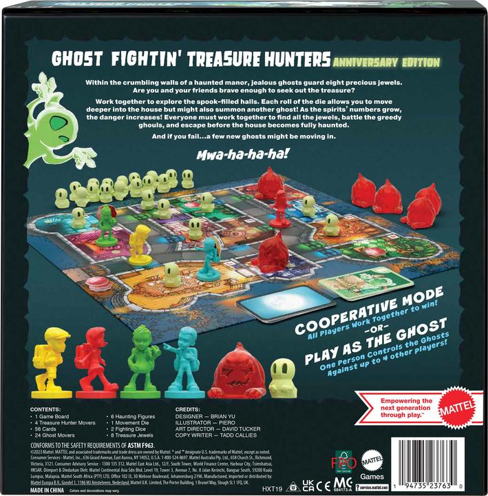 Actual product image Mattel Games Ghosts, ghosts, treasure hunters (Swiss German, German)