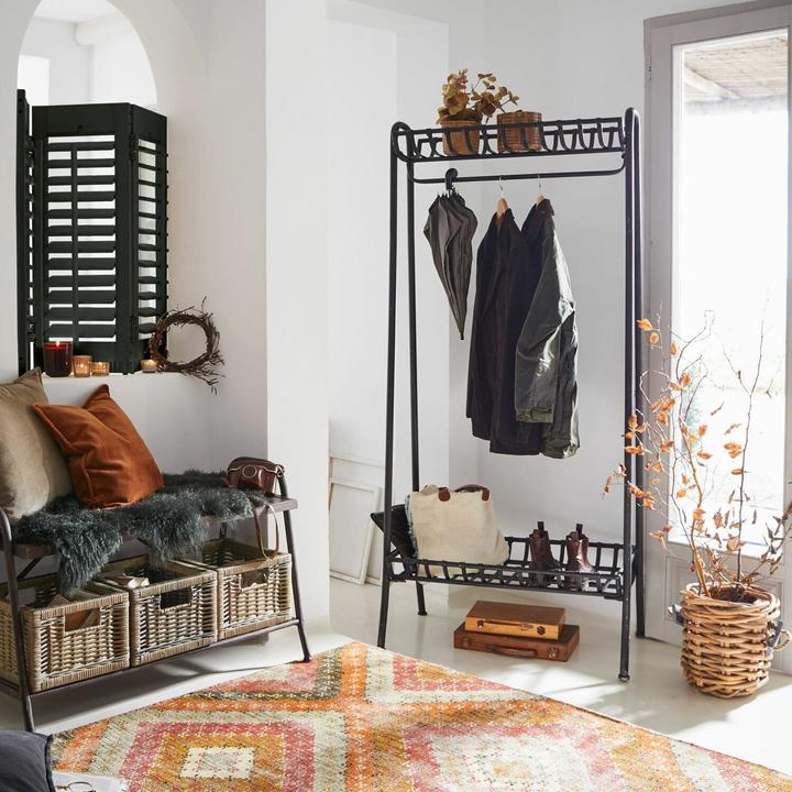 Produktbild Loberon Garderobe Downey antikschwarz