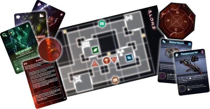 Immagine prodotto Horrible Guild HR005 - ALONE, gioco da tavolo, 2-4 giocatori, da 14 anni (edizione DE) (Tedesco)