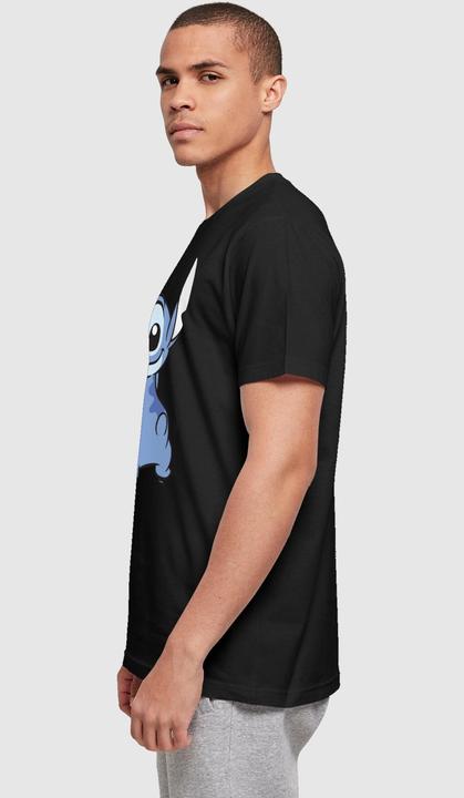 Produktbild Absolute Cult Lilo And Stitch - Stitch Backside Breast Basic T-Shirt - 124375 (XS)
