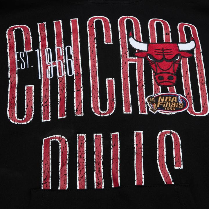 Actual product image Mitchell & Ness Fleece Hoody - NBA Chicago Bulls - M (M)