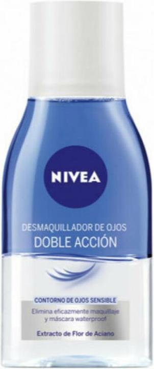 Produktbild NIVEA VISAGE desmaquillador ojos waterproof doble acción 125 ml (Reinigungstücher, 125 ml)