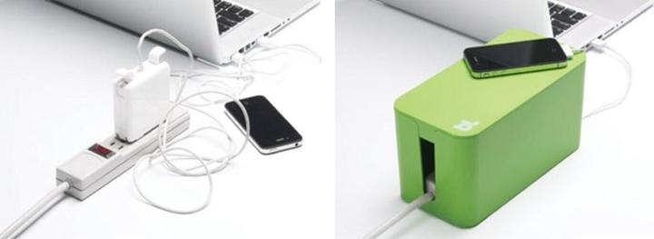 Actual product image BlueLounge CableBox Mini