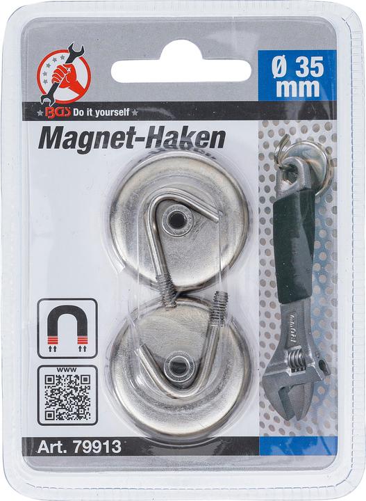 Produktbild BGS Magnet-Haken (2 x)