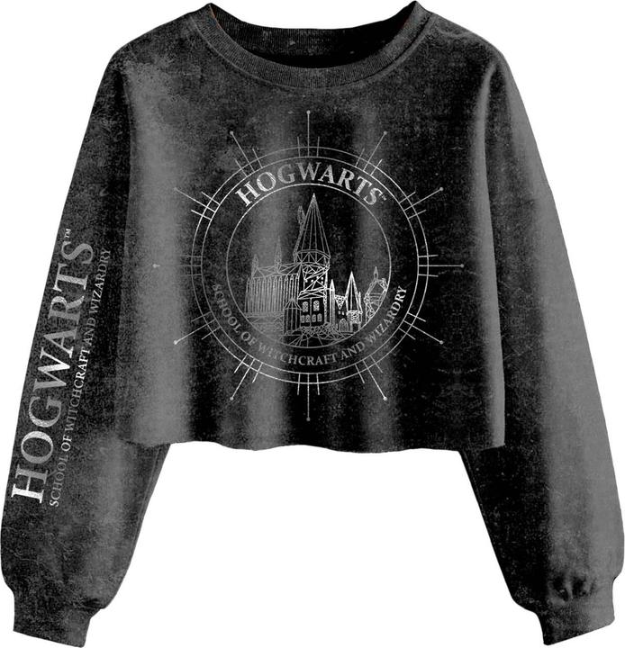 Hogwarts Constellation Kurzes Sweatshirt