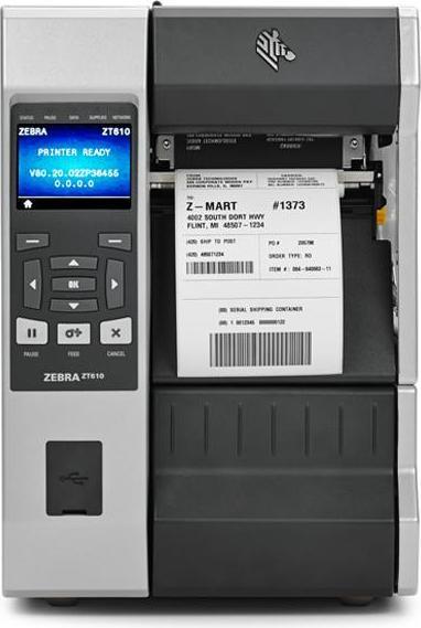Actual product image Zebra Zt610 Rfid Industrial Printer (300 dpi)