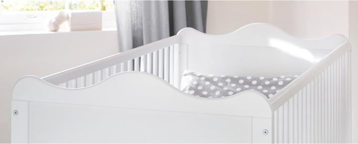 Actual product image Pinolino Florentina (Baby cot, Changing unit)