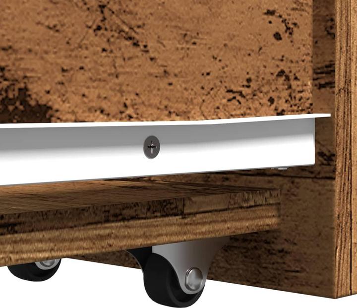 Produktbild VidaXL Badschrank Schmal mit Rollen -Optik