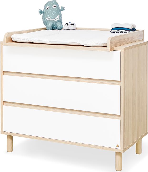 Produktbild Pinolino Flow (Babybett, Wickelkommode, Kinderkleiderschrank)