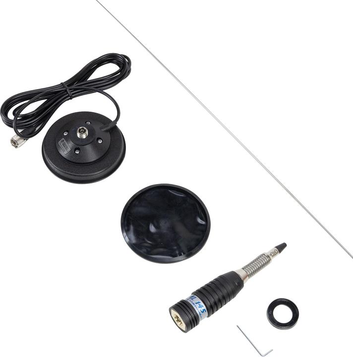 Productafbeelding Sirio Antenne Sirio ML145 CB antenne met magnetische voet inclusief 125 mm code 2201805.63