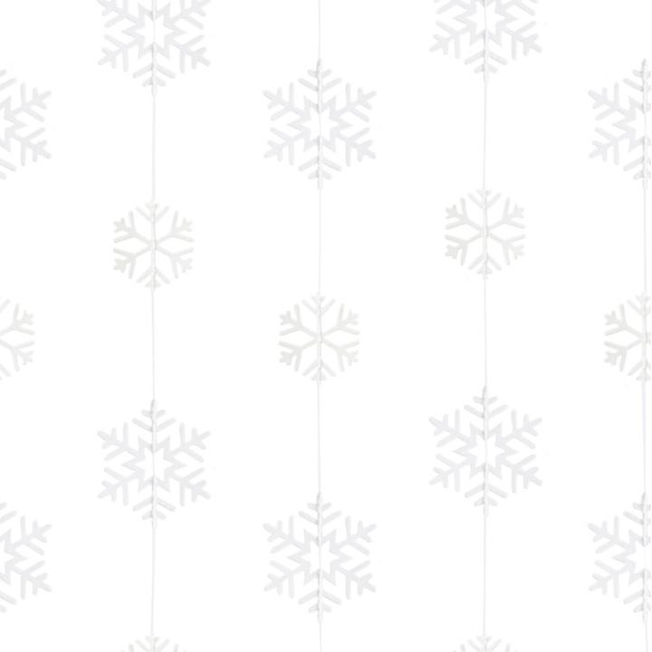 Ginger Ray Rustic Christmas snowflake hanger 5m