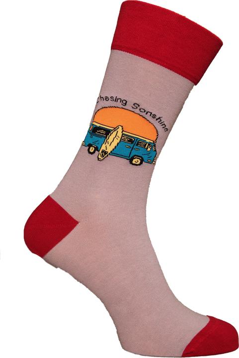 Actual product image Simply Essentials Boys Toys Mens Campervan Socks (39.5 - 45.5)