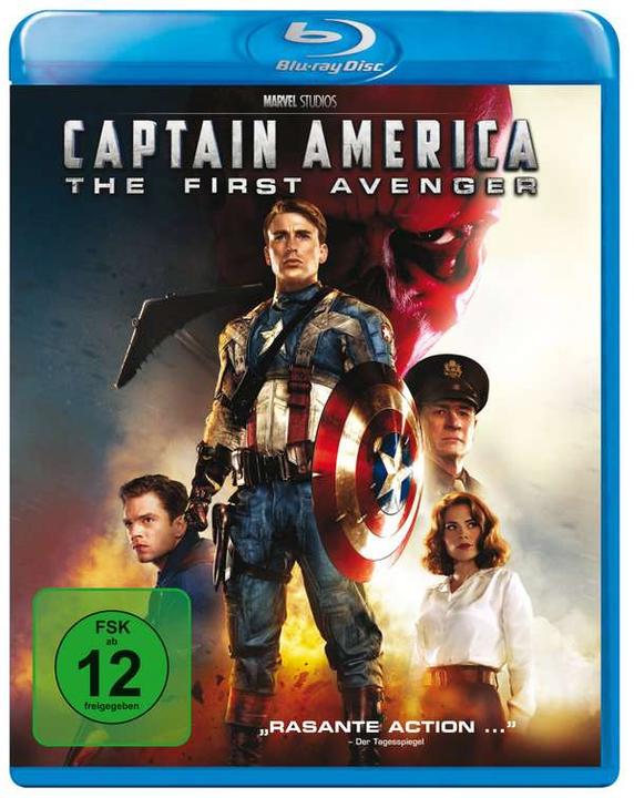 Image du produit Captain America : The First Avenger (Blu-ray, 2011, Espagnol, Anglais, Italien, Allemand, Français)