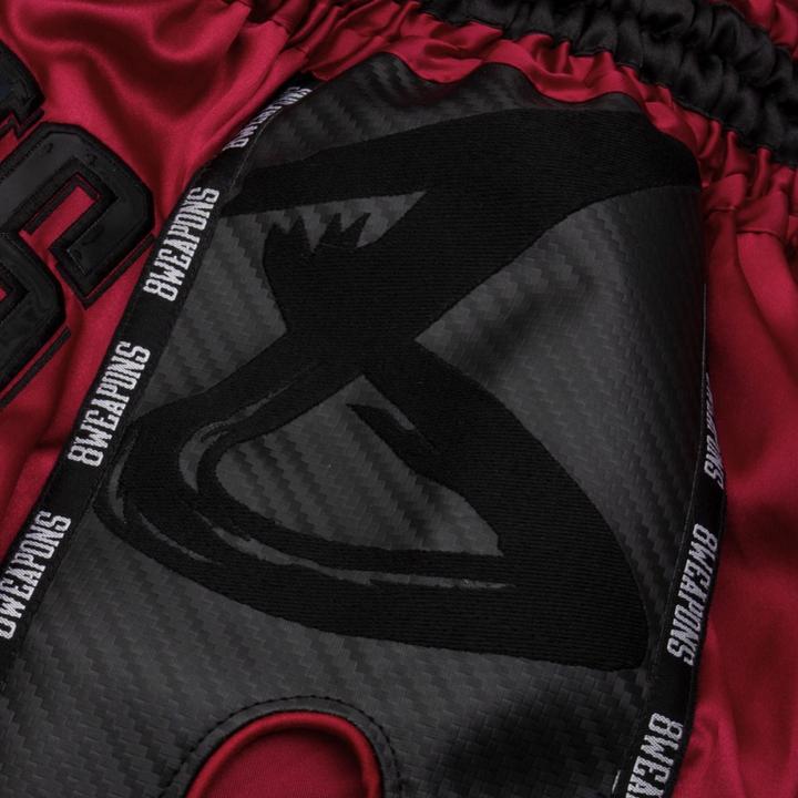 Image du produit 8Weapons 8 WEAPONS Muay Thai Shorts carbone rouge Dawn (XL)
