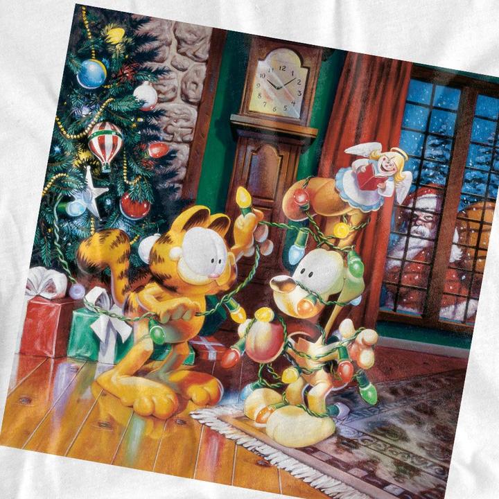 Immagine prodotto Garfield Maglietta Odie Albero Adulto Unisex (M)