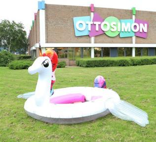 Produktbild Splash Badeinsel Einhorn Medium 310 x 270 x 175 Cm