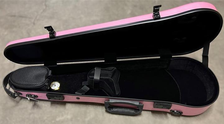 Immagine prodotto JML Custodia per violino 4/4 rosa in policarbonio (violino)