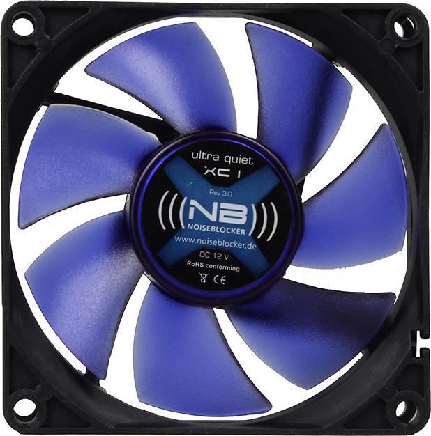 Image du produit Noiseblocker NB-BlacksilentFan XC1 (80 mm, 1 x)