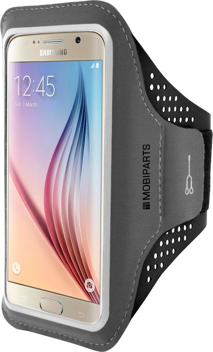 Actual product image Mobiparts Comfort Fit Sport Armband Samsung Galaxy S5/S6 Black
