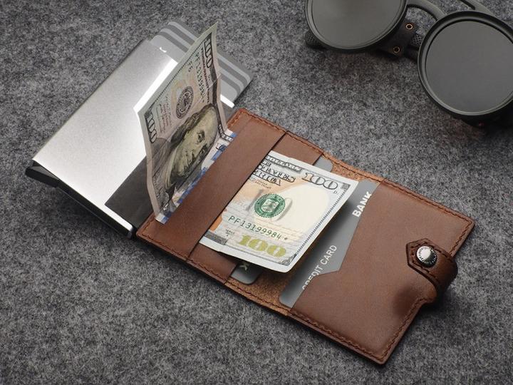 Actual product image Pularys Wallet EASY credit card holder