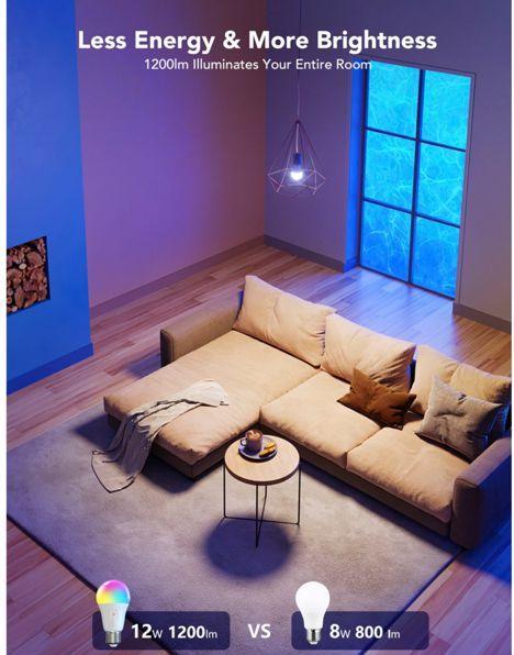 Immagine prodotto Govee Smart Light Bulb (E27, 9 W, 1200 lm, 1 x, F)