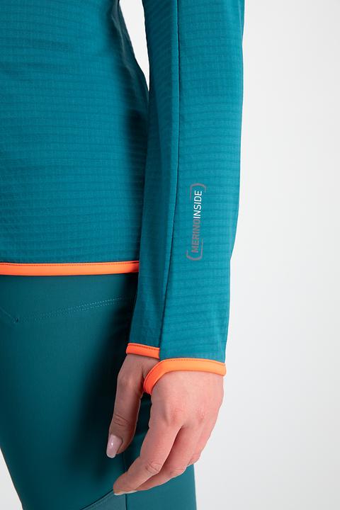 Produktbild Ortovox Fleece Light Grid Hoodie Damen Midlayer (XS)