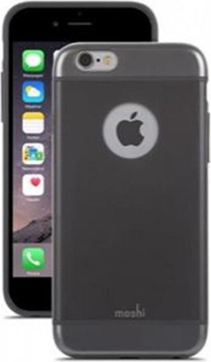 Actual product image Moshi iGlaze for iPhone 6/6S Plus Graphite Black (Apple iPhone 6)