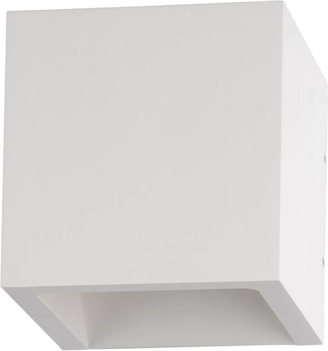 Actual product image famlights LED Wall Light Cube Aluminium in White (696 lm)