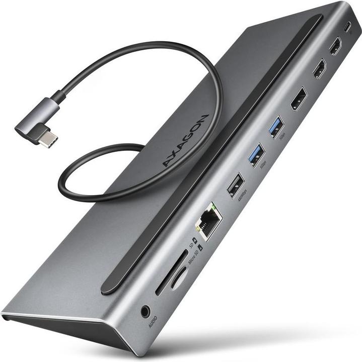 Produktbild Axagon HMC-4KX3 (USB-C, 11 Ports)