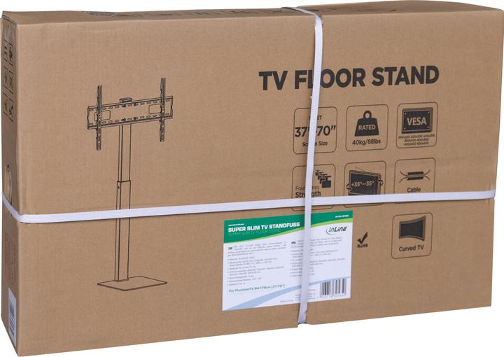 Produktbild InLine TV-Standfuss (Universal, 70", 40 kg)