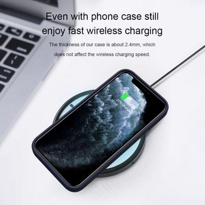 Actual product image Nillkin Flex Pure Series Silicone Sleeve (Apple iPhone 12 Pro Max)