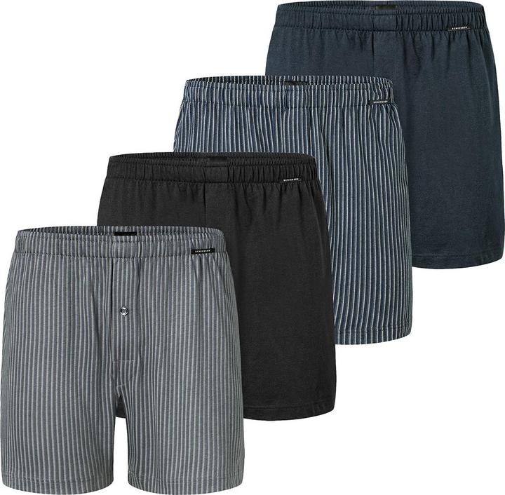 Schiesser Boxershorts (4, S, 4er Pack)