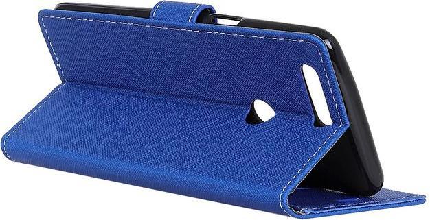 Produktbild MU Classic Leder Hülle mit Kreuzmuster (OnePlus 5T)