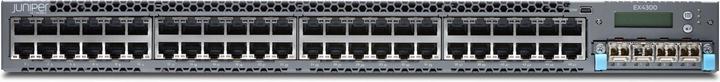 Actual product image Juniper 48-port 10/100/1000BASE-T + AC PS (48 Ports)