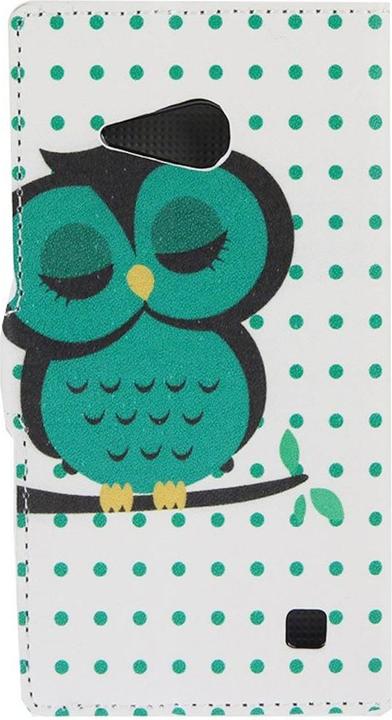 Actual product image König Design Mobile Phone Case Cover for Mobile Nokia Lumia 730 Fat Owl on Branch (Nokia Lumia 730)